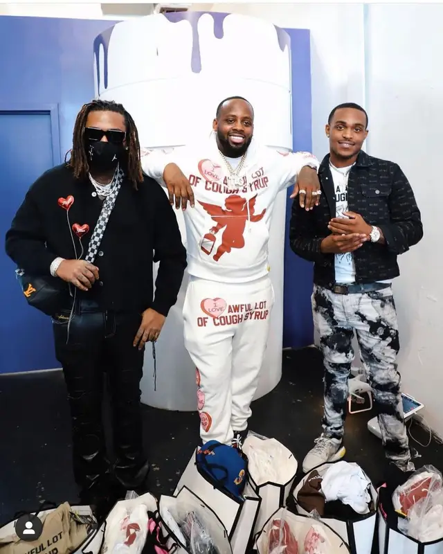 Desto Dubb outfit in Cough Syrup, 2021