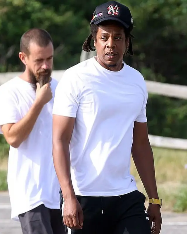 Jay-Z outfit in Puma and Madhappy, 2021