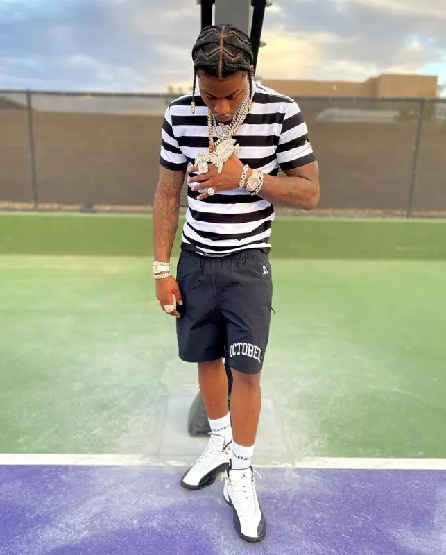 CJ So Cool outfit in OVO, Jordan, and Balenciaga, 2021