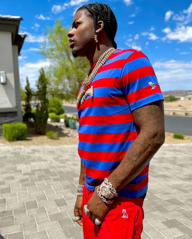 CJ So Cool outfit in OVO, Nike, and Balenciaga, 2021
