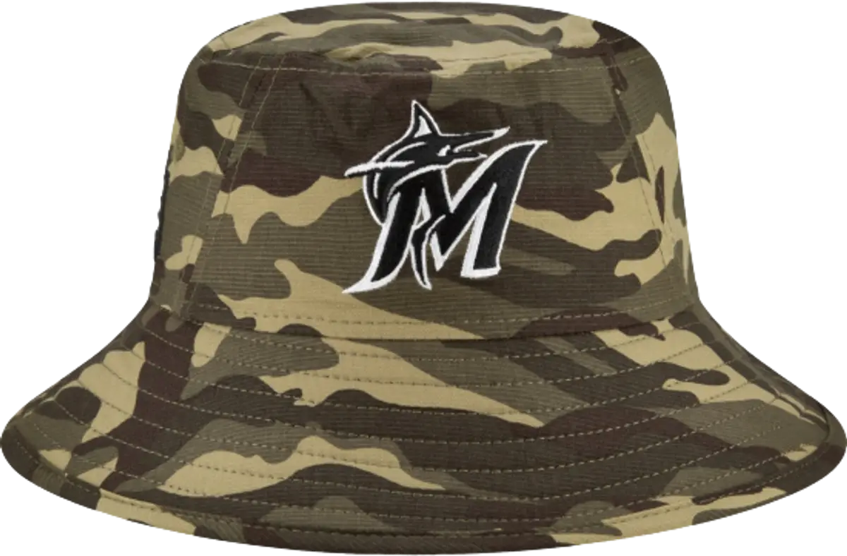 marlins bucket hat