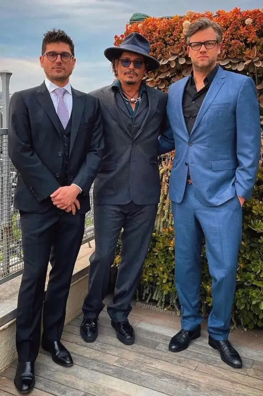 Johnny Depp outfit in Anto, Anita Ko, and Stetson, 2021