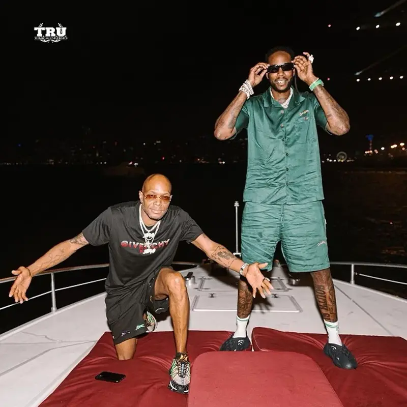 2 Chainz outfit in Saintwoods, Balenciaga, and Jon Stan, 2021