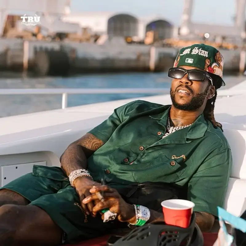 2 Chainz outfit in Saintwoods, Balenciaga, and Jon Stan, 2021