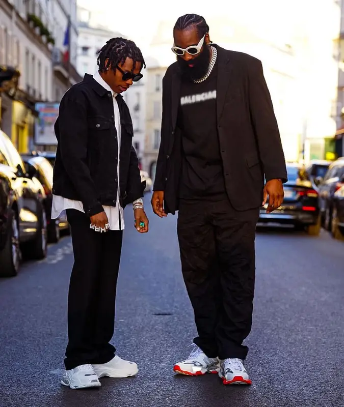 Lil Baby outfit in Balenciaga, 2021