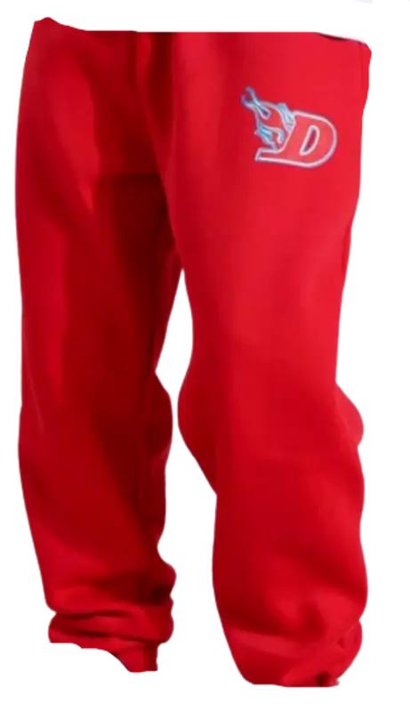 BooHooMan × Dababy Merch Printed Red Regular Joggers | WHAT'S ON THE STAR?