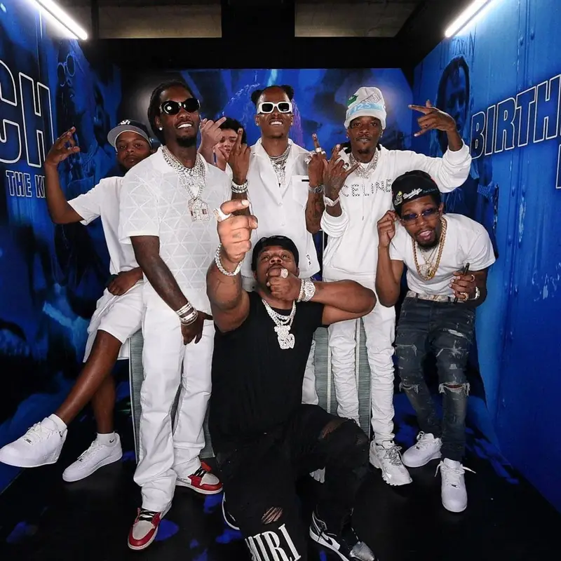 Rich The Kid outfit in Prada, 2021