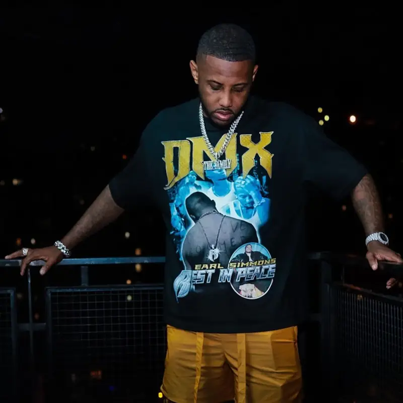 Fabolous outfit in Oldish Retro, Adidas, and Yeezy, 2021
