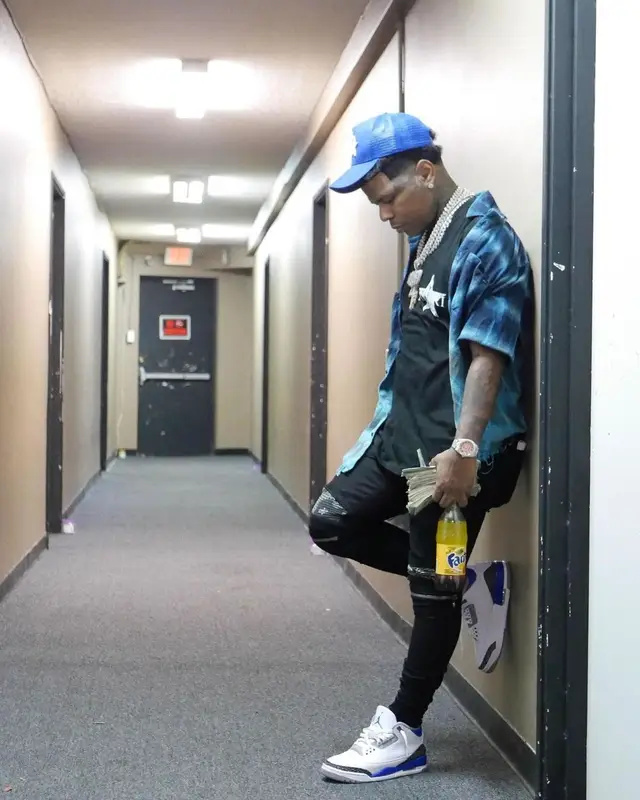 Rylo Rodriguez outfit in Amiri and Jordan, 2021