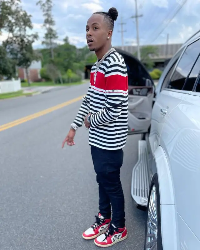 Rich The Kid outfit in Marni, Rick Owens, and Einar Edsta, 2021