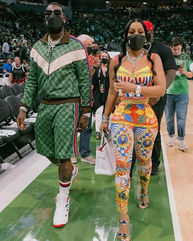 Gucci Mane outfit in Gucci, 2021