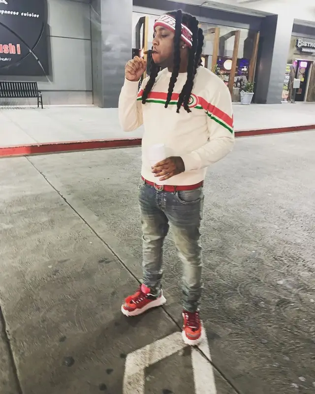 Tadoe outfit in Gucci and Off-White, 2019