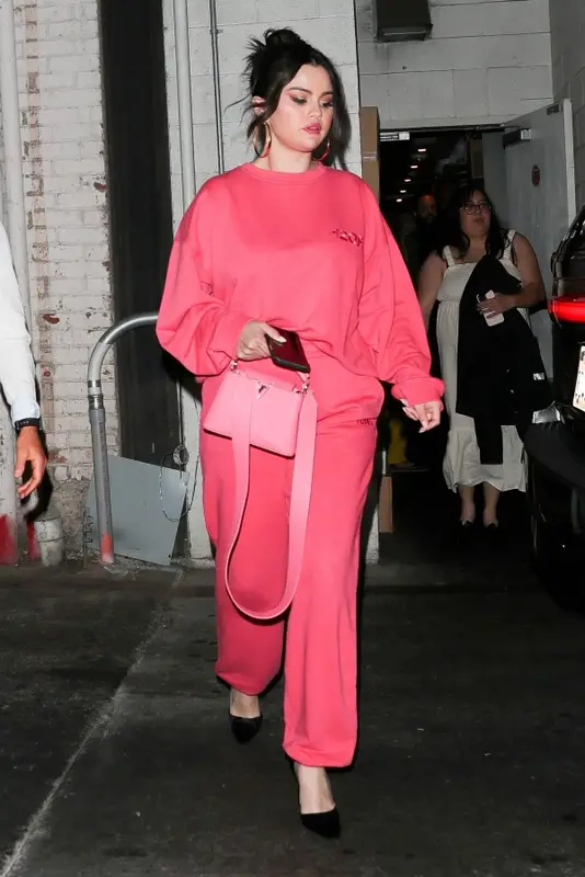 Selena Gomez outfit in H2ofagerholt and Louis Vuitton, 2021