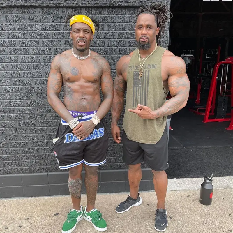 Sauce Walka outfit in Bape, Supreme, and Hanes, 2021
