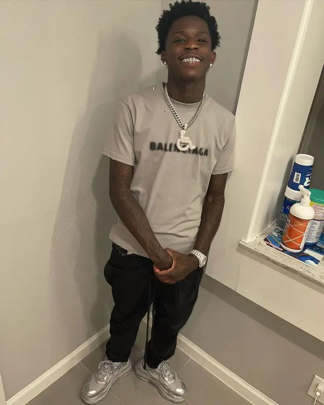 Quando Rondo outfit in Balenciaga and Fear of God, 2021