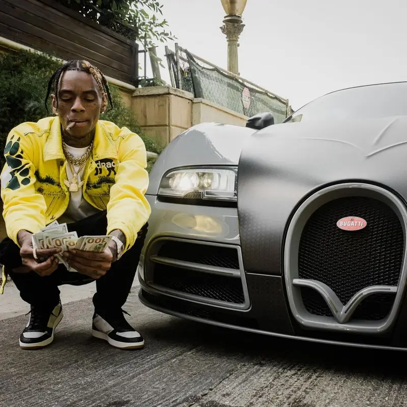 Soulja Boy outfit in Ksubi and Louis Vuitton, 2021