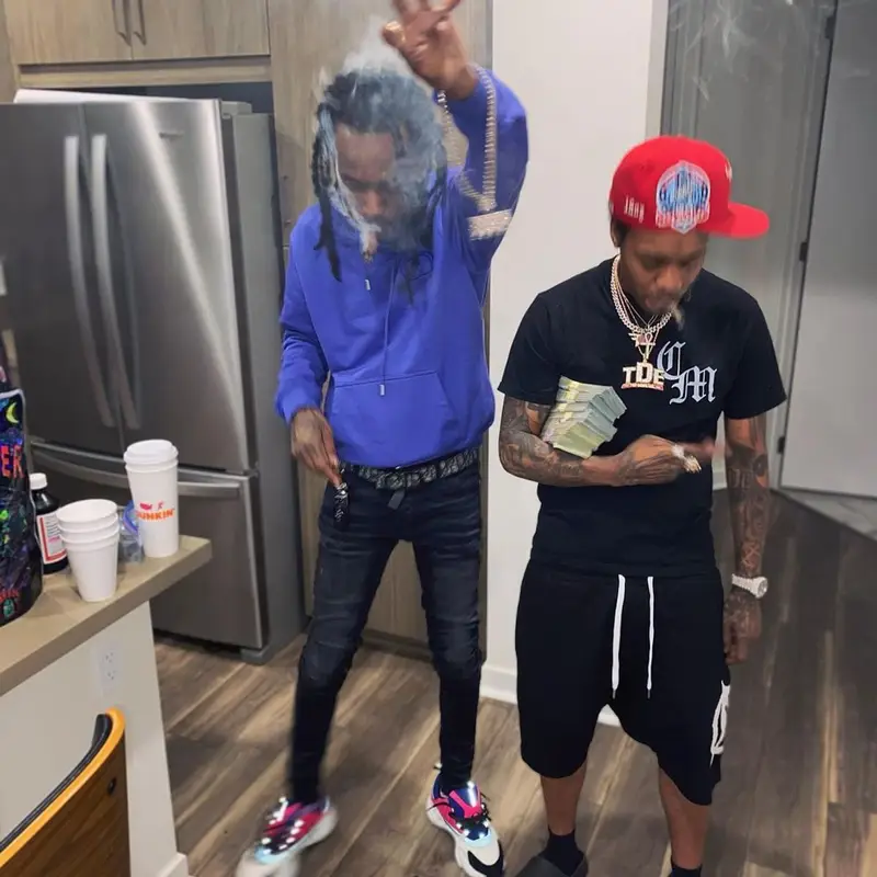 Baby Smoove outfit in Dior and Amiri, 2021