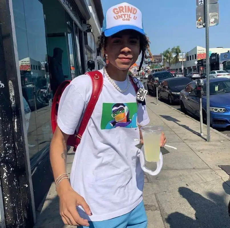 Iann Dior outfit in Ecosys La and Guud Lukin, 2021