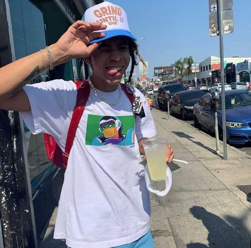 Iann Dior outfit in Ecosys La and Guud Lukin, 2021