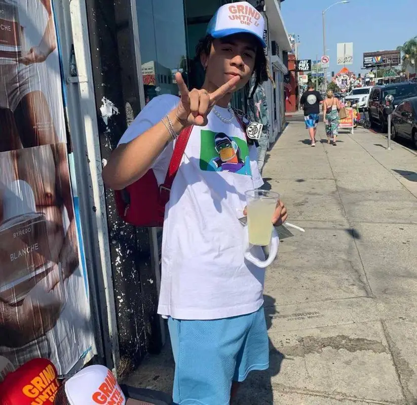 Iann Dior outfit in Ecosys La and Guud Lukin, 2021
