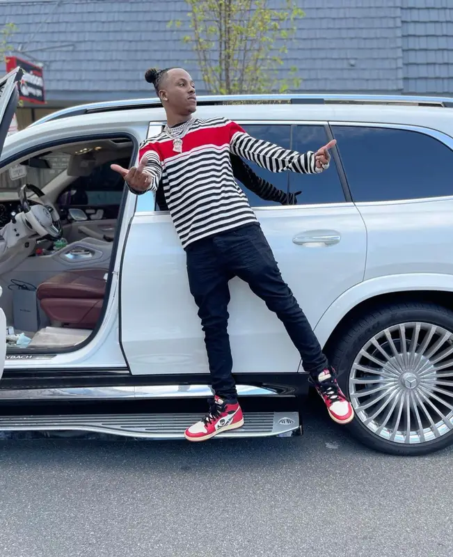 Rich The Kid outfit in Marni, Rick Owens, and Einar Edsta, 2021