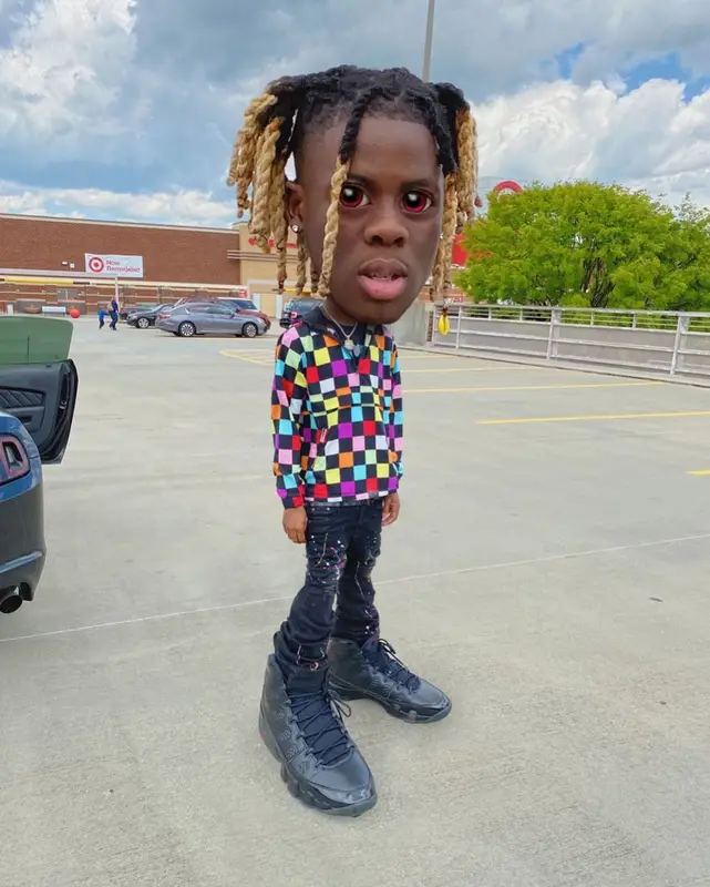 Unghetto Mathieu outfit in Jordan and Louis Vuitton, 2021
