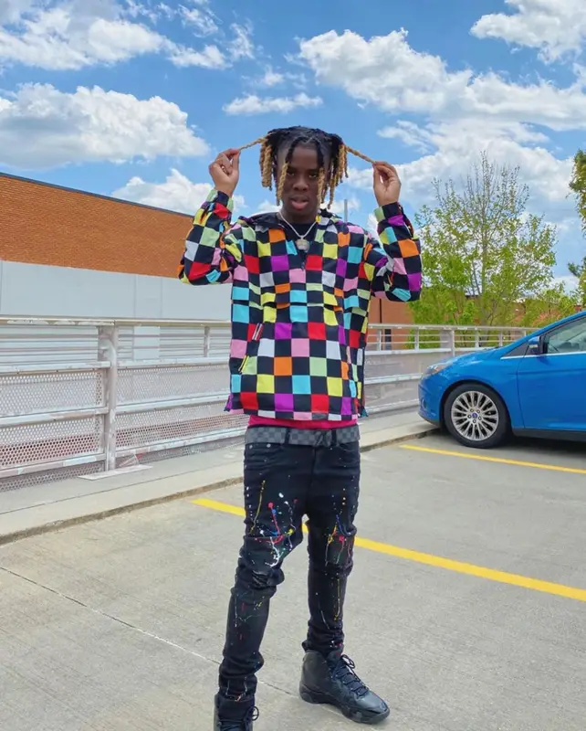 Unghetto Mathieu outfit in Jordan and Louis Vuitton, 2021