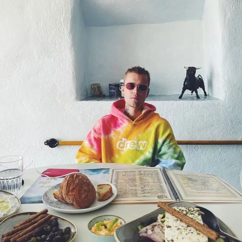 Justin Bieber outfit in Tejesta, 2021