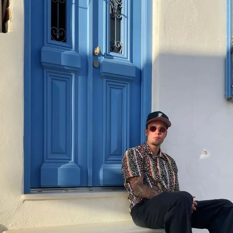 Justin Bieber outfit in Tejesta, 2021