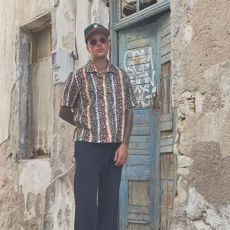 Justin Bieber outfit in Tejesta, 2021