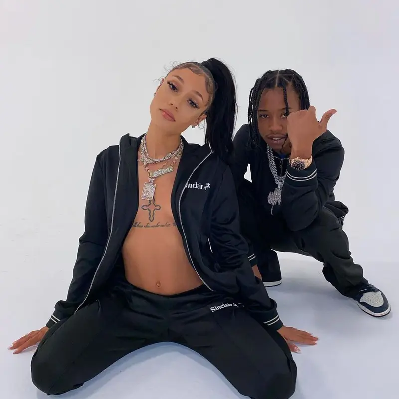 Coi Leray outfit in Sinclair, 2021