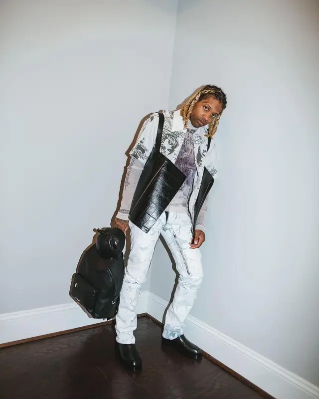 Lil Durk outfit in Givenchy, 2020