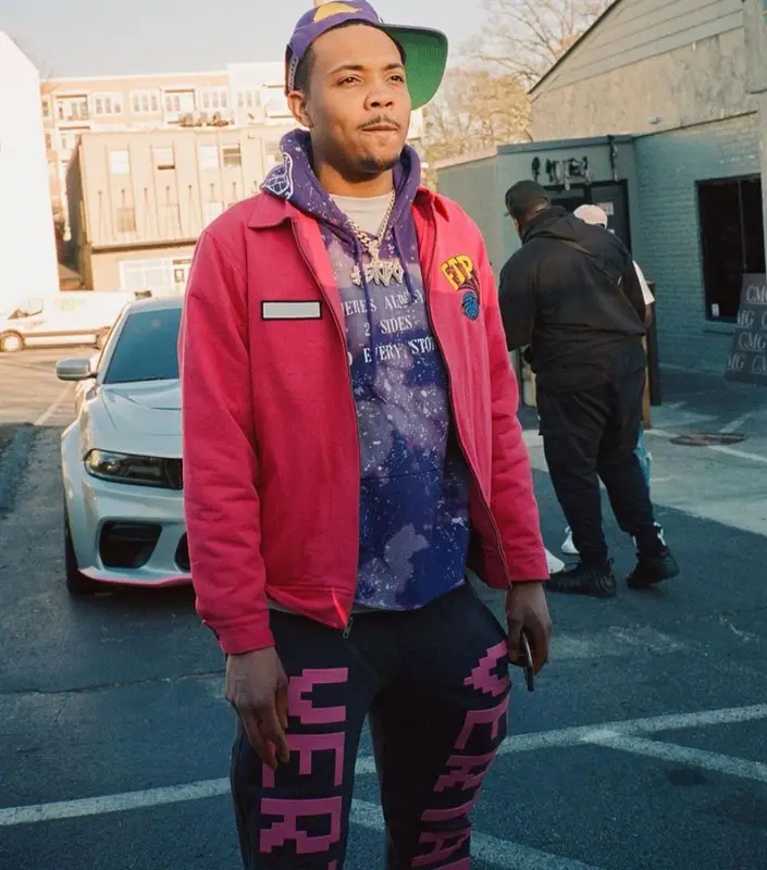 G Herbo outfit in Vertabrae, 2021