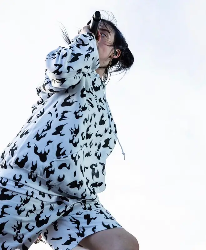 Billie Eilish outfit in LVXWA, 2021