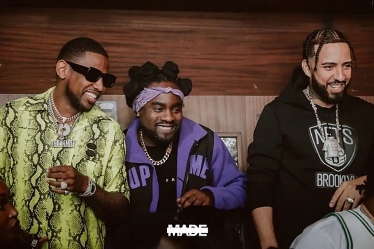 Fabolous outfit in Supreme and The North Face, 2021