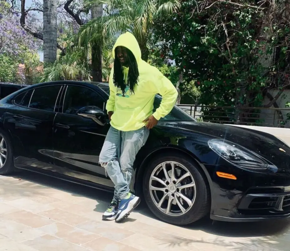 Wale outfit in Fear of God and Dior, 2021