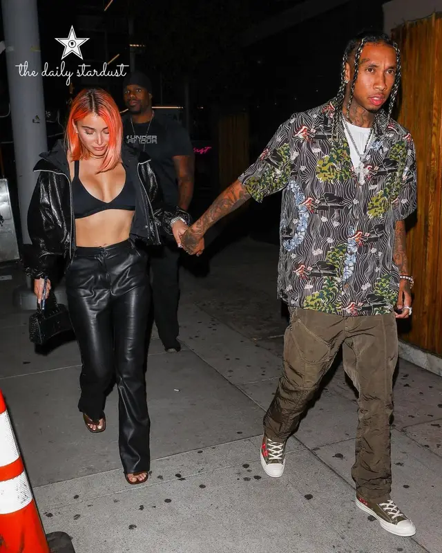 Tyga outfit in Kapital, Alyx, and Converse, 2021