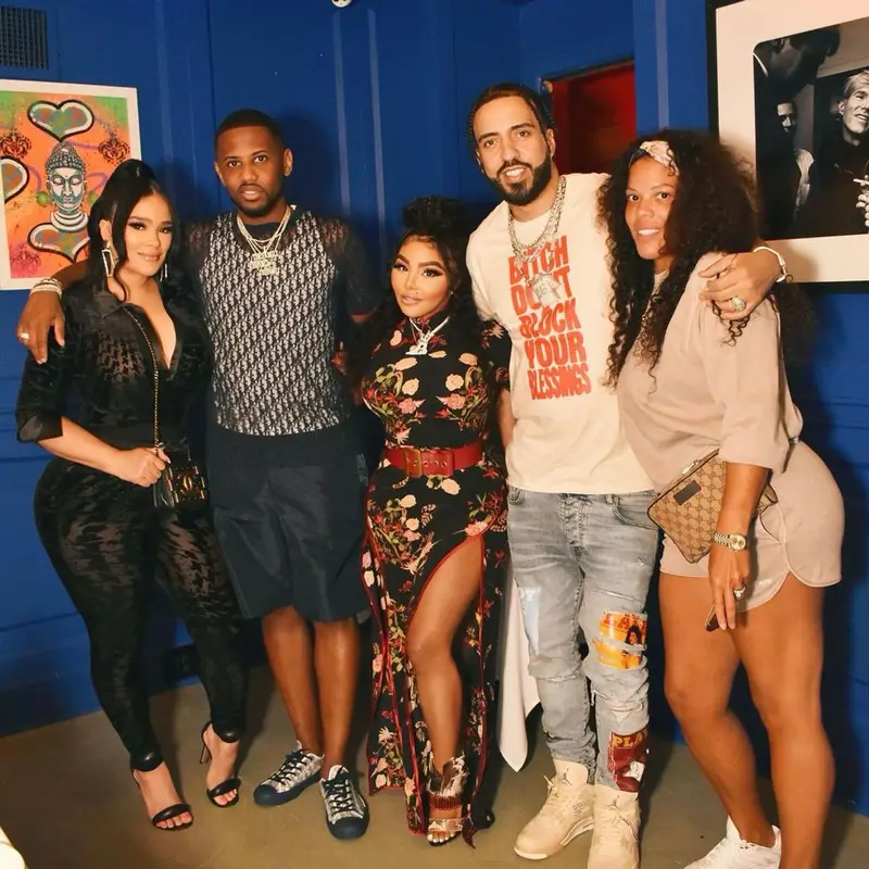 French Montana outfit in French Montana Merch, Amiri, and Jordan, 2021