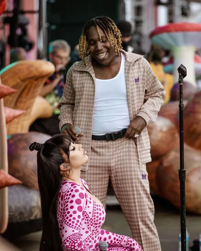 Don Toliver outfit in Needles, Maison Margiela, and Alyx, 2021