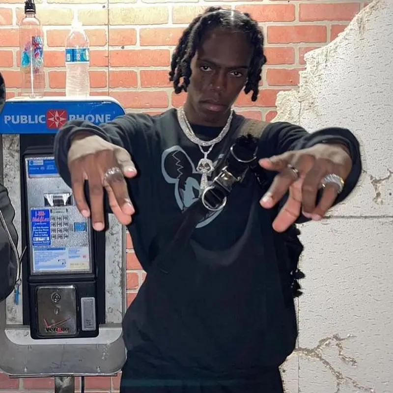 Yung Bans outfit in Sake Forever and Saks Potts, 2021