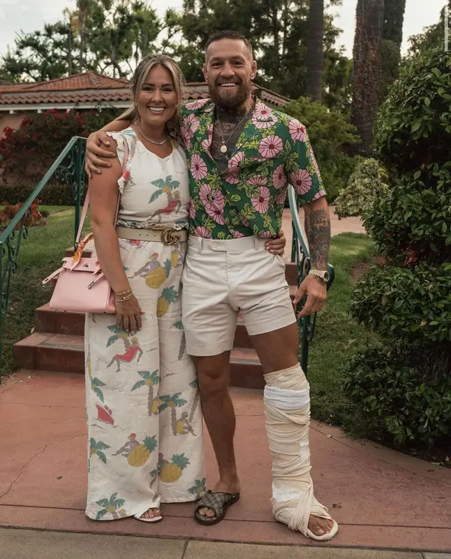 Conor McGregor outfit in Gucci, Billionaire, and Ken Scott, 2021