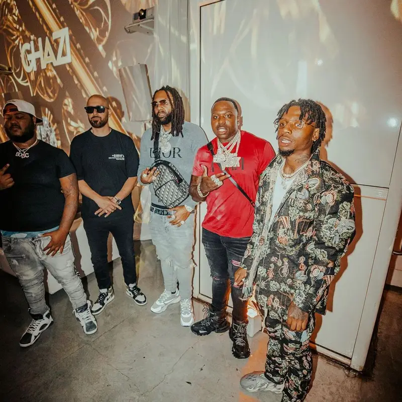 BandMan Kevo outfit in Amiri and Balenciaga, 2021