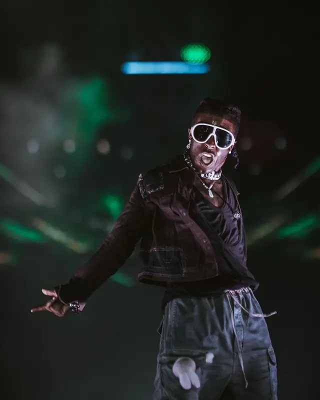 Lil Uzi Vert outfit in Rick Owens and Moncler, 2021