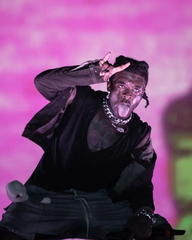 Lil Uzi Vert outfit in Rick Owens and Moncler, 2021