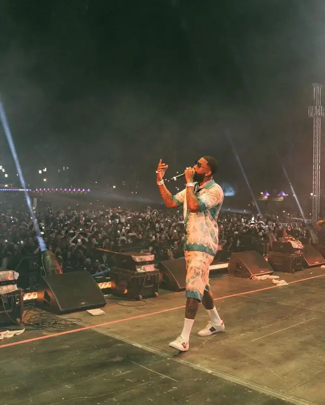 Gucci Mane outfit in Gucci, 2021