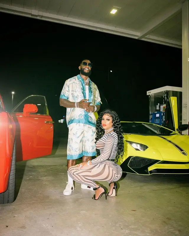 Gucci Mane outfit in Gucci, 2021