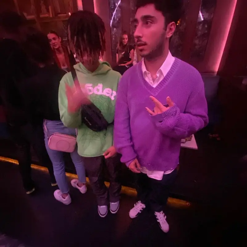 Kashdami outfit in Young Thug Merch, Supreme, and Spider Worldwide, 2021
