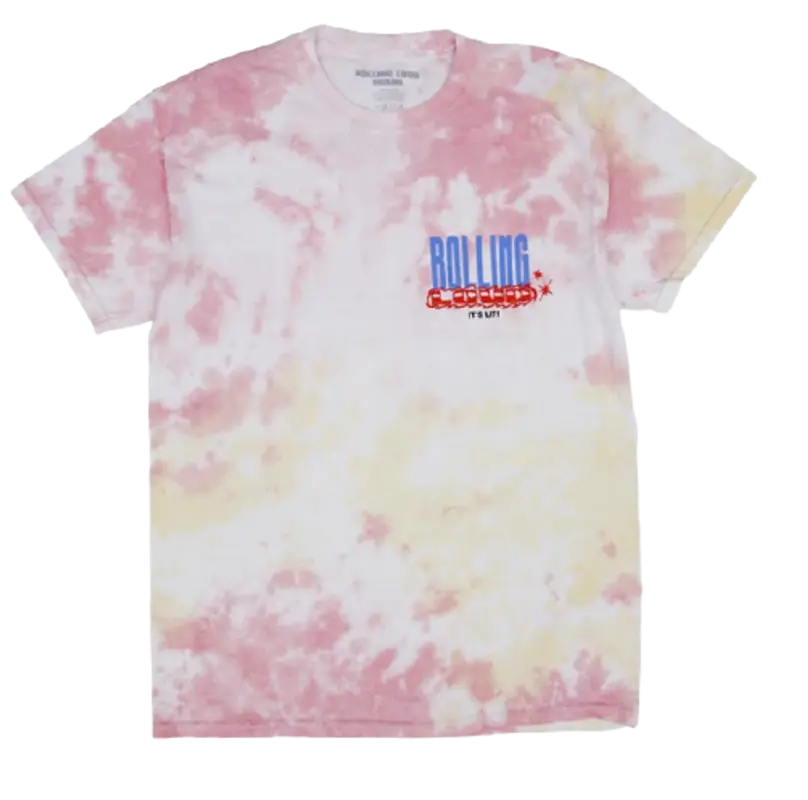 Rolling Loud Merch Campaignin Tie-Dye Miami T-Shirt $40