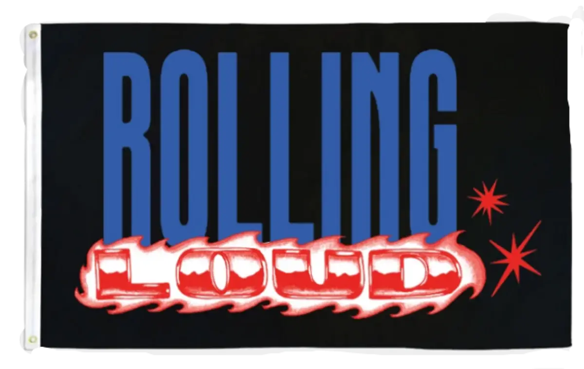 Rolling Loud Merch Official Campaign Flag  $35