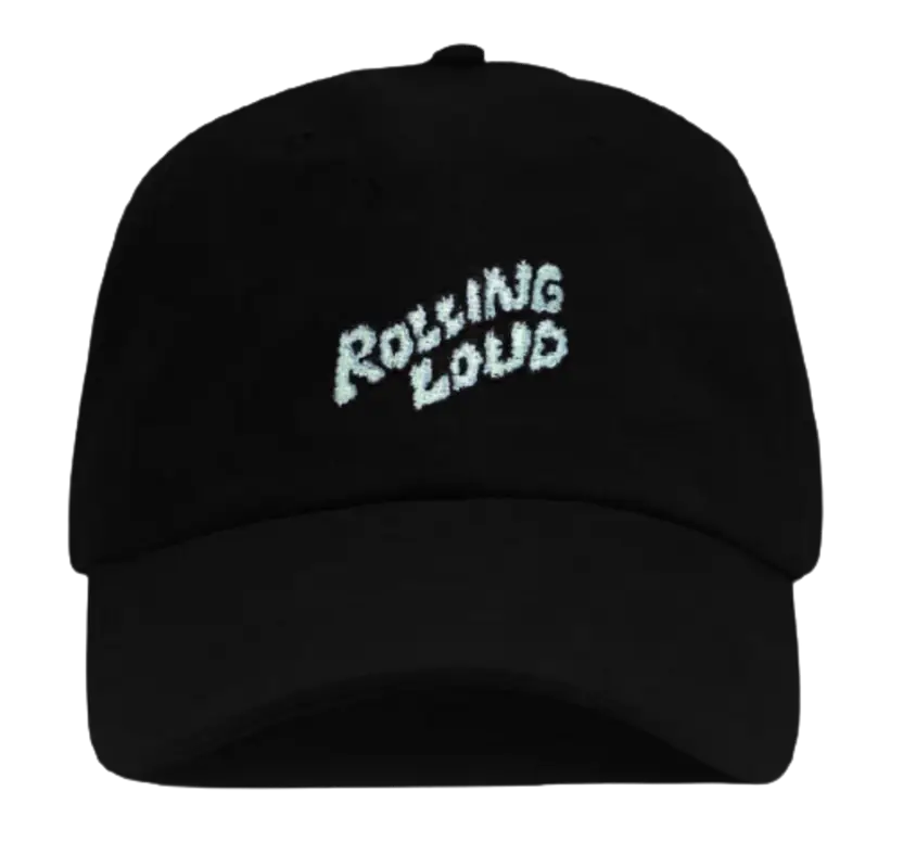 Rolling Loud Merch Miami Black Dad Hat $30